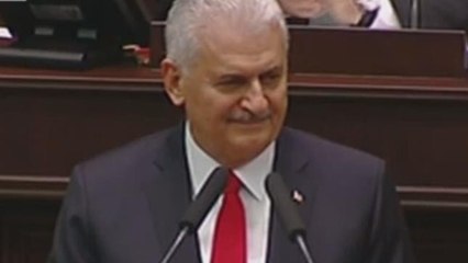 Başbakan’ın duygulandığı an