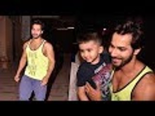 Varun Dhawan Sweet Gesture Towards A Little Fan | Bollywood Buzz
