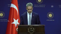 Dışişleri Bakanlığı Sözcüsü Aksoy: 'Terörle mücadelede NATO'nun sınırlarını da  koruyoruz' - ANKARA