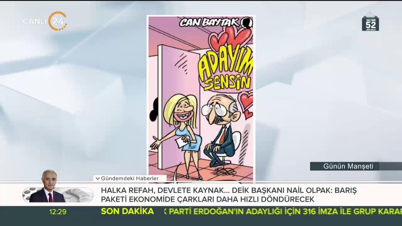 #GününKarikatürü Paravan açılıyor, CHP adayı görülüyor