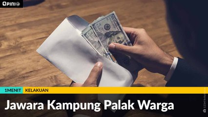 #1MENIT | Jawara Kampung Palak Warga
