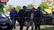 Yunanistan'da yakalanan Türk kepçe operatörü böyle götürüldü