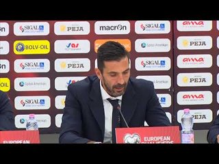 Ora News - Ventura dhe Buffon optimist për ndeshjen me Shqipërinë