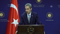 Dışişleri Bakanlığı Sözcüsü Aksoy: 'Rum yönetimi Kıbrıslı Türkler ile siyasi eşitlik temelinde bir ortaklık kurmayı kabul etmiyor' - ANKARA