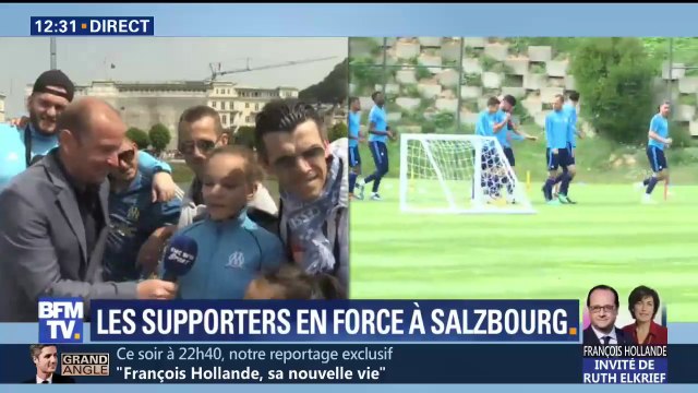 Quand je suis née, j'avais un drapeau de l'OM dans les mains Seulement 13 ans et déjà une passion de supportrice