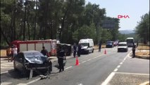Antalya Kemer de Trafik Kazası Ölü ve Yaralılar Var