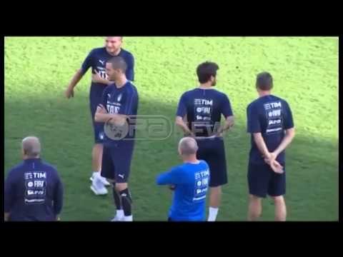 Ora News – Stërvitja e të kaltërve të Venturës para përballjes së mbrëmjes