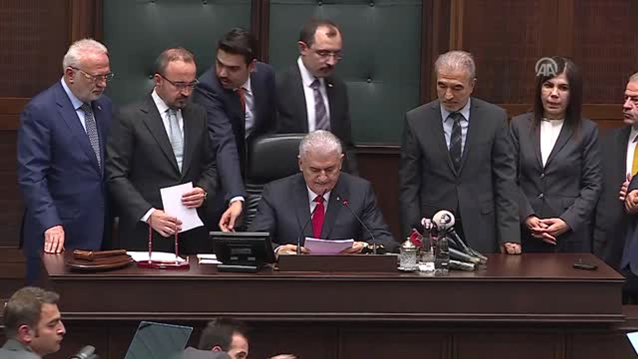AK Parti TBMM Grubu, Recep Tayyip Erdoğan'ı Cumhurbaşkanı Adayı Olarak Gösterilmesine İlişkin Grup...