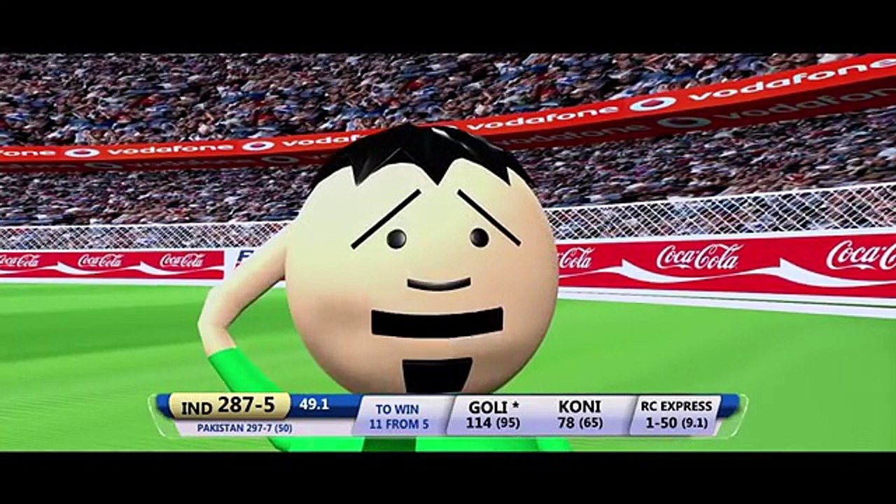 MAKE JOKE OF - LAST OVER  CRICKET  INDIA vs PAKISTAN
