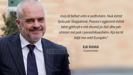 Rama: Zgjerimi jo “fair”. Ne i bëmë detyrat, por...- Top Channel Albania - News - Lajme