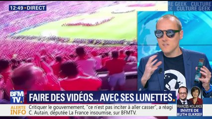 Faire des vidéos avec ses lunettes