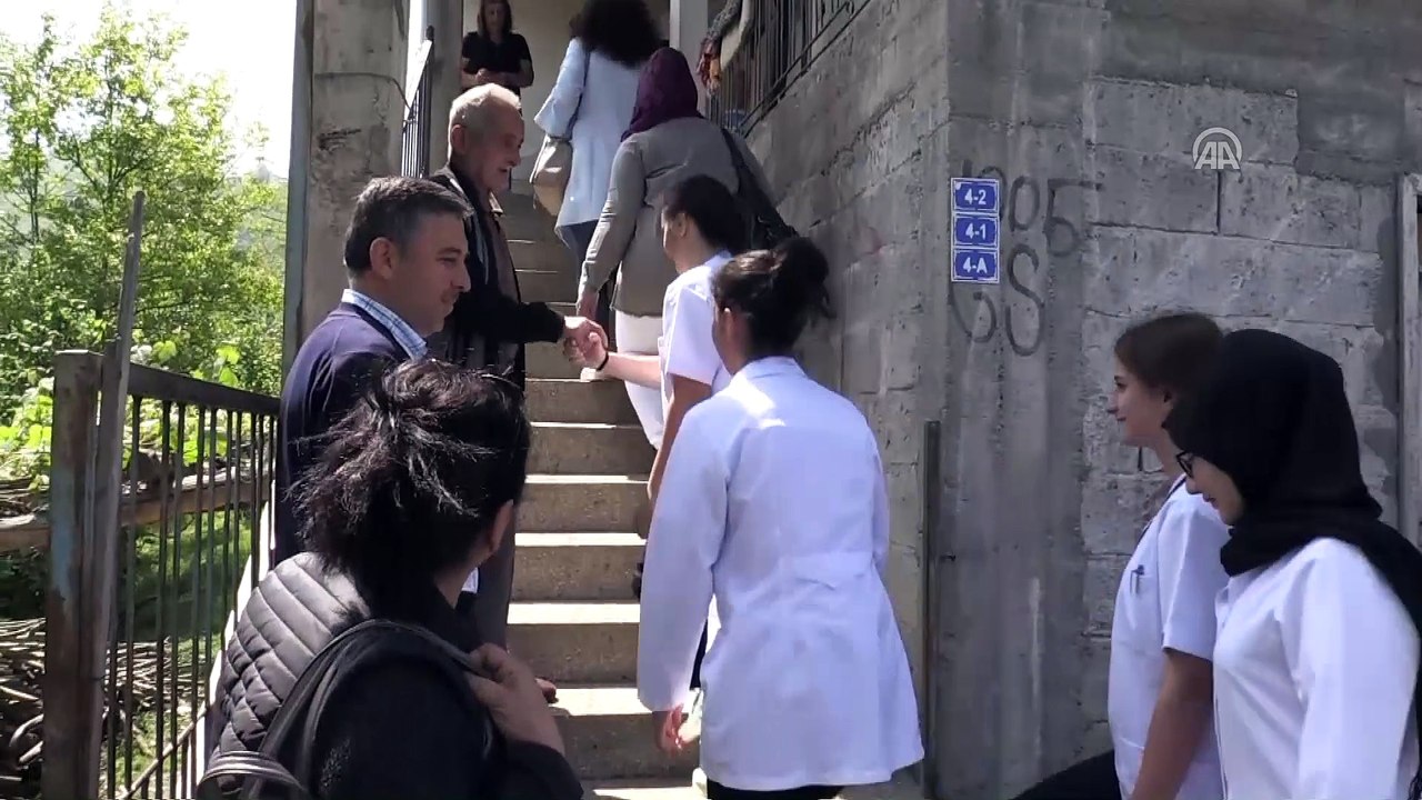 Öğrenciler ihtiyaç sahibi aileler için köy köy dolaşıyor - ORDU