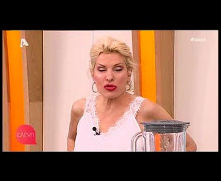 Συνέβη κι αυτό! Η Ελένη μπήκε μόνη στην κουζίνα της και έφτιαξε μιλκσέϊκ…