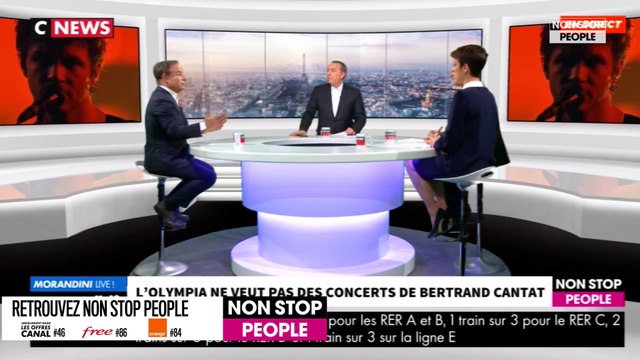 Morandini Live – Bertrand Cantat annulé à l’Olympia : Des militantes avaient des billets pour troubler le concert (vidéo)