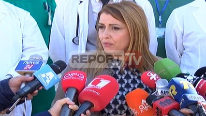 Report TV - Ministrja Manastriliu në Shkodër: Rrisim buxhetin për spitalet