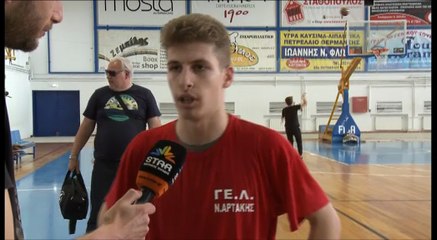 Αγώνας ΓΕΛ Ν.Αρτάκη με Ν.Ιωνίας Βόλου