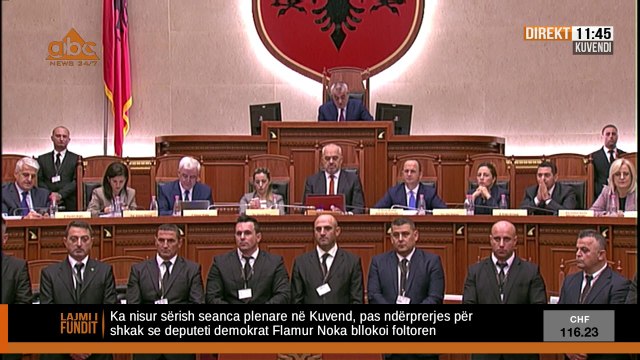 Ruci pezullon seancen deri ne oren 17:00