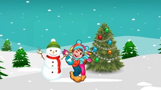 Дед Мороз и Снеговик - Обучающий мультик для самых маленьких про Новый Год