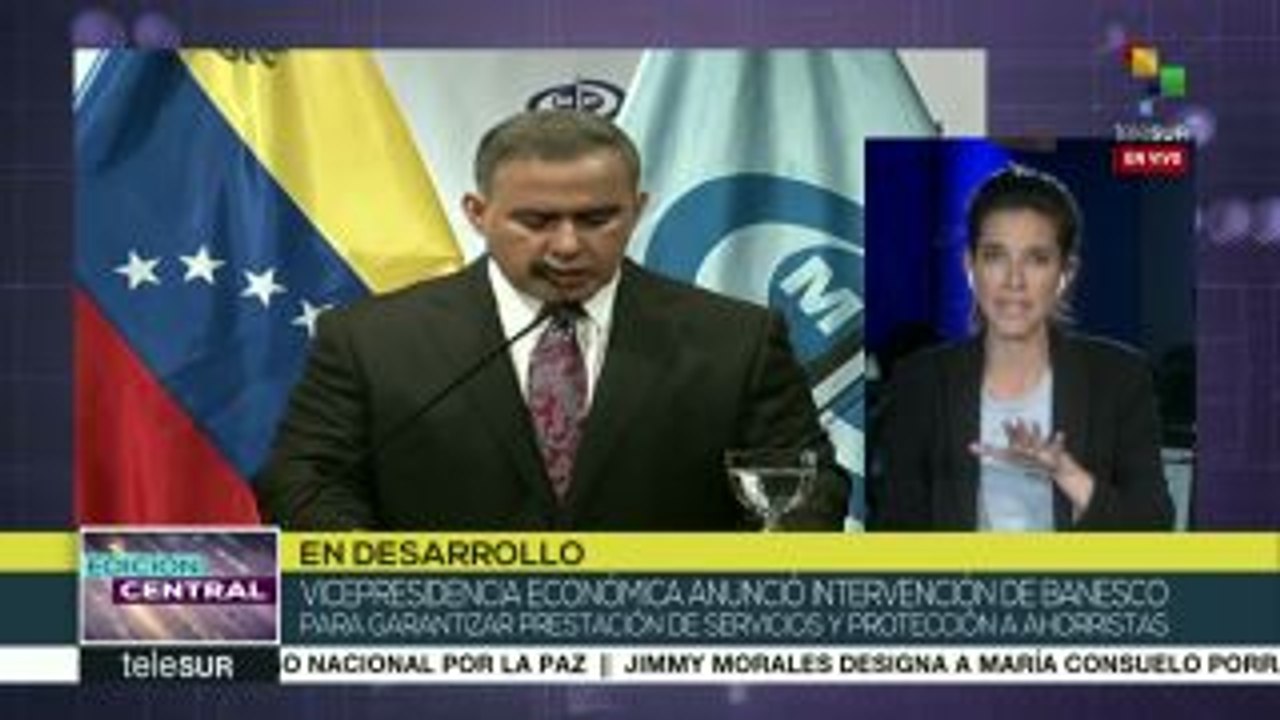 Ordenan captura de directivos de banca venezolana Banesco