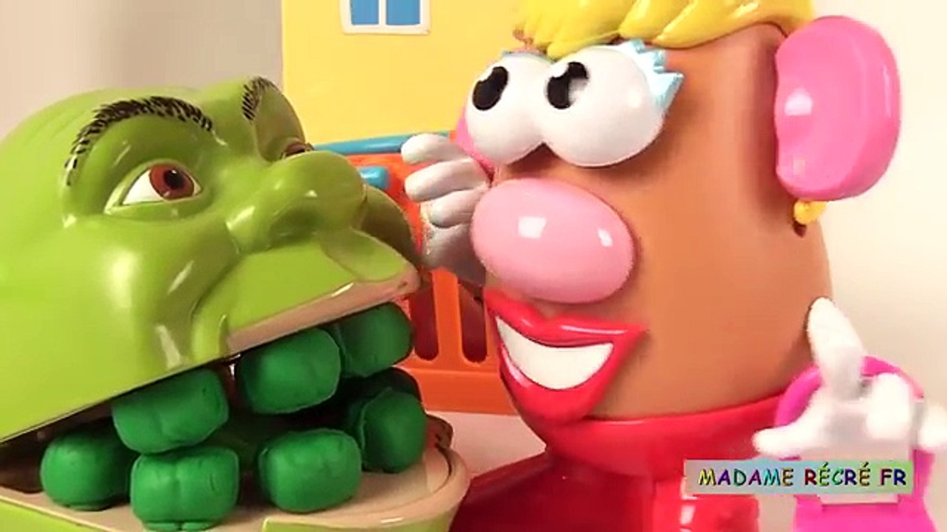 Singe Dentiste Pâte à Modeler Play Doh Fabrication de Dents Jouets pour  Enfants en français - video Dailymotion