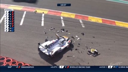 Accidente de Pietro Fittipaldi en las 6 Horas de Spa