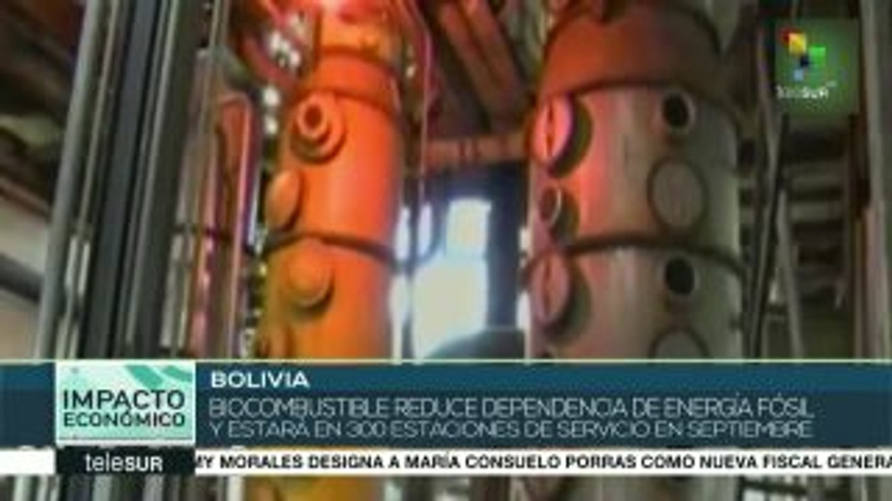 Bolivia inicia producción de etanol