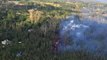Lava Spews 125 Feet Into Air at Kilauea Fissure Eruption