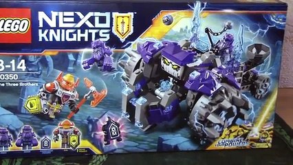 [ОБЗОР ЛЕГО] NEXO KNIGHTS 70350 Три брата