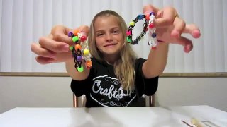 Craft Life ~ Rainbow Loom Basic Beaded Bracelet Tutorial