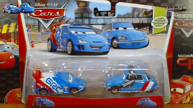 Disney Pixar Cars 2 Pack Raoul CaRoule & Bruno Motoreau diecast 1:55 von Mattel deutsch (german)