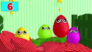 Baby Bath Time Finger Family Nursery Rhymes Compilation - Surprise Eggs Learn Colors Collection