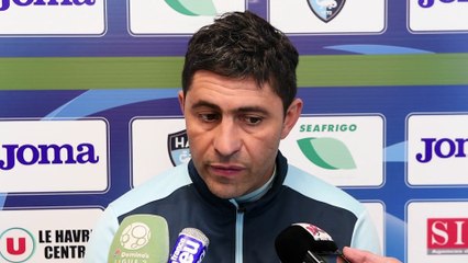 Avant Niort - HAC, interview d'Oswald Tanchot