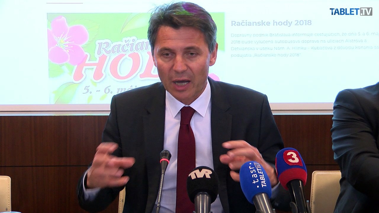 ZÁZNAM: TK Magistrátu hlavného mesta SR Bratislavy