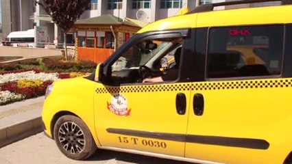 Burdur'un Taksici Sebahat Abla'sı, 7 Yıldır Direksiyon Başında-Hd