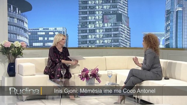 Rudina - Inis Gjoni, jeta mes teatrit dhe memesise! (13 tetor 2017)