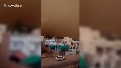 Nearly 100 dead after freak dust storm strikes Rajasthan