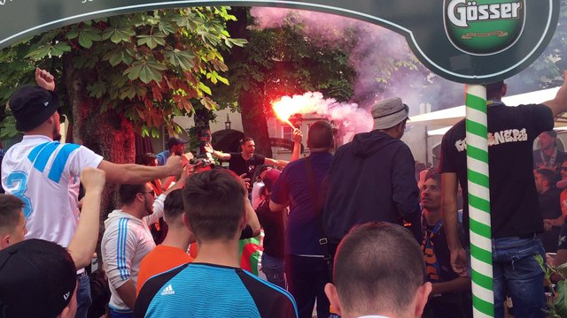 Salzbourg-OM : Aulas, Aulas ! , les supporters olympiens se voient déjà à Lyon