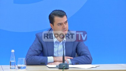 Report TV - Deklarata e Lu për krimin, Basha: Të dalin emrat e politikanëve