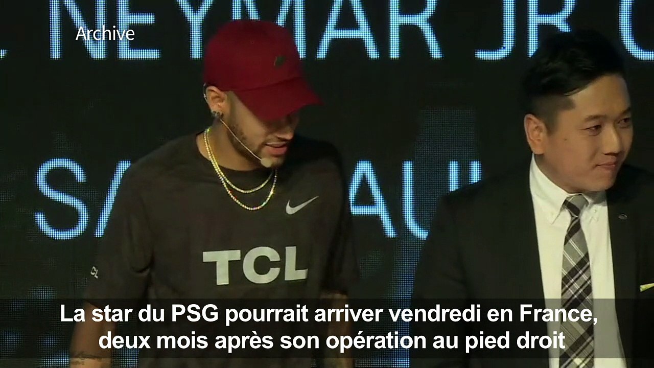 Neymar dès vendredi à Paris ?