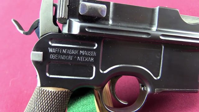 Forgotten Weapons - Experimental C96 'Joint Safety' Mauser at James D Julia