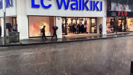 Sağanak hayatı olumsuz etkiledi - KİLİS