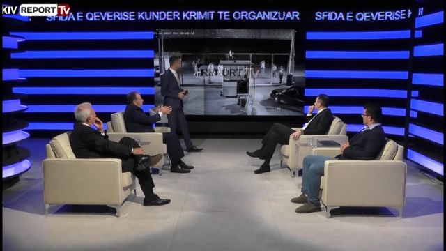 REPORT TV, REPOLITIX - SFIDA E QEVERISE KUNDER KRIMIT TE ORGANIZUAR - PJESA E DYTE