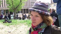 D!CI TV : 150 manifestants devant le tribunal de Gap pour demander la libération de Théo, Bastien et Eleonora