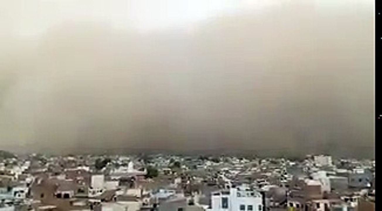 La tempête de sable qui a fait  plus de 116 morts en Inde