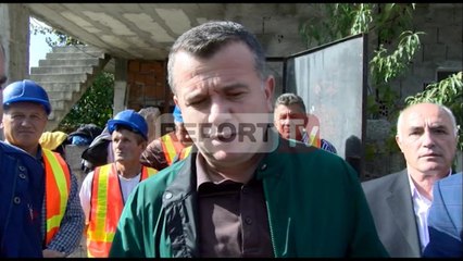 Report TV - Balla inspekton ndërtimin e banesave  të komunitetit egjyptian në Librazhd