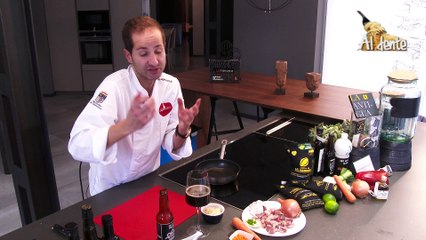 MI PULPITO A LA GALLEGA  Morro de cerdo ibérico con salteado de chucrut y jalapeño