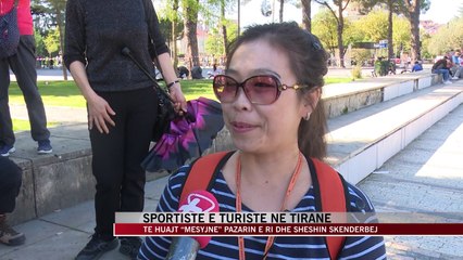 Sportistë e turistë në Tiranë - News, Lajme - Vizion Plus