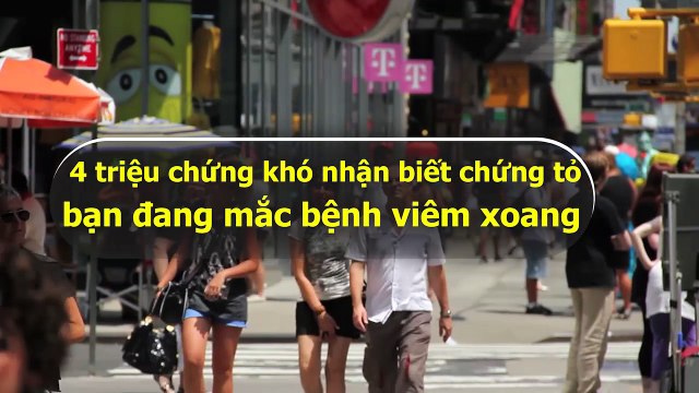 4 triệu chứng khó nhận biết chứng tỏ bạn đang mắc bệnh viêm xoang
