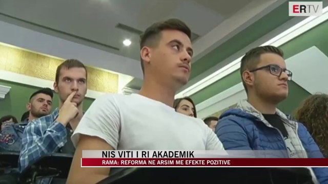 Nis viti i ri akademik, Rama: Reforma në arsim me efekte pozitive - News, Lajme - Vizion Plus