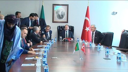 Başbakan Yardımcısı Recep Akdağ, Cezayi Meclis Başkanı Abdelhamid Si Afif ile görüştü